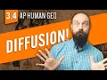 Types of CULTURAL DIFFUSION Explained AP Human Geography Review Unit 3 Topic 4