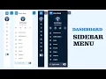 How To Create Responsive Dashboard Sidebar Menu in HTML CSS JavaScript Mode
