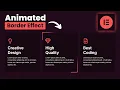 Elementor Animated Border WordPress Elementor Pro Tutorial Elementor Tips and Tricks