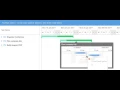 Gantt chart embedded in a task tooltip