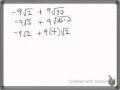 Simplifying square root of 32