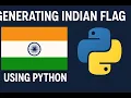 Make the Indian Flag with Python Turtle Fun Coding Project