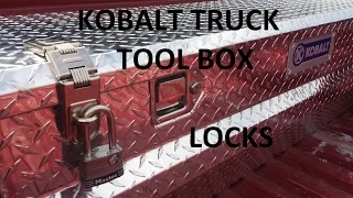 Kobalt Truck Tool Box Locks