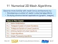 UCSB ECE 254B Lecture 12 Mesh Numerical Algs Variants