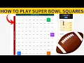 How to Play Super Bowl Squares for Beginners