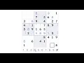 Sudoku 9x9 Level Easy 3