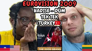 Download REACTION TO Hadise - Düm Tek Tek (Turkey 🇹🇷 Eurovision 2009) | FIRST TIME LISTENING TO HADISE MP3
