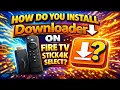 How To Install Downloader on The Amazon Fire TV Stick 4K SELECT I m Asked This Question Every Day