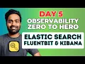 Day-5 Logging with EFK Stack Elastic Search FluentBit and Kibana