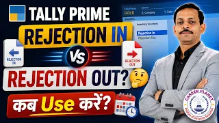 🎯 Rejection In & Rejection Out in Tally Prime with GST | Complete Practical Guide