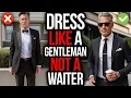 Download Lagu How to Wear a BLACK SUIT Like a True GENTLEMAN (Most MEN Get This WRONG!)
