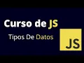 Curso Javascript Tipos De Datos En Espanol