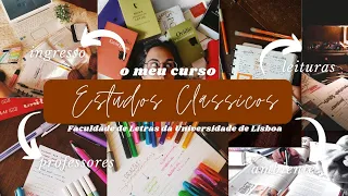 O meu curso: Estudos Clássicos na FLUL, ambiente, ingresso, professores...