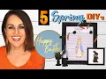 5 Way COOL Dirt CHEAP Spring DIY DECOR Ideas on a Dollar Tree Budget