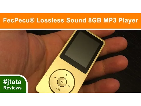 Download MP3 MP3 Music Player 8GB with Hi-Fi 35 Hours Playback from FecPecu