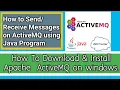 How to Download Install Apache ActiveMQ on Windows How to connect ActiveMQ with Java P2P Program