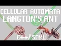 Coding Langton s Ant Cellular Automaton in C SFML