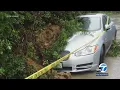 Hillside collapse at Johnny Mathis Hollywood Hills home crushes singer s Jaguar