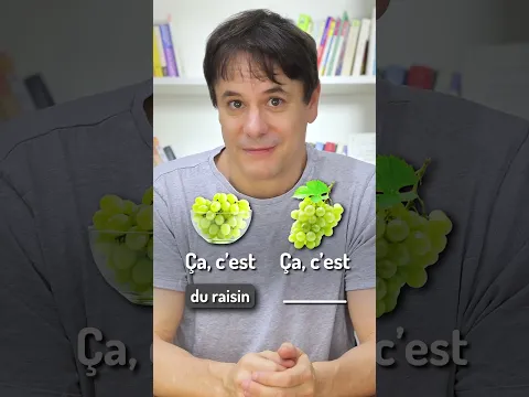 Exercice de français : ça c'est... #shorts