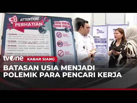 Pencari Kerja Kepentok Syarat Batas Usia Perusahaan