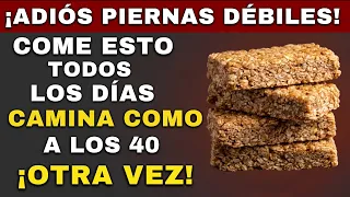 Personas mayores  ¿Quieren piernas más fuertes incluso a los 90 Coman ESTO todo los dias