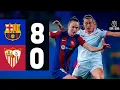 FC BARCELONA 8 vs 0 SEVILLA COPA DE LA REINA