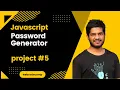 Random Password Generator Using HTML CSS and JavaScript JavaScript Project