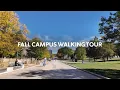 Campus Walk on a Fall Day Relaxing Music Nature Sounds