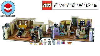 Lego F.R.I.E.N.D.S. 10292 The Friends Apartments - Lego Speed Build Review