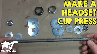 How To Make A Headset Cup Tool