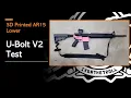 3D Printed AR15 Lower Test - The U-Bolt V2