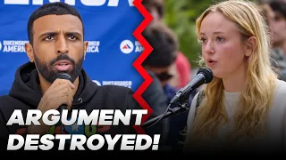 Feminist Student Challenges Myron on Cornell 7 and Runs Into an UNBEATABLE Argument!