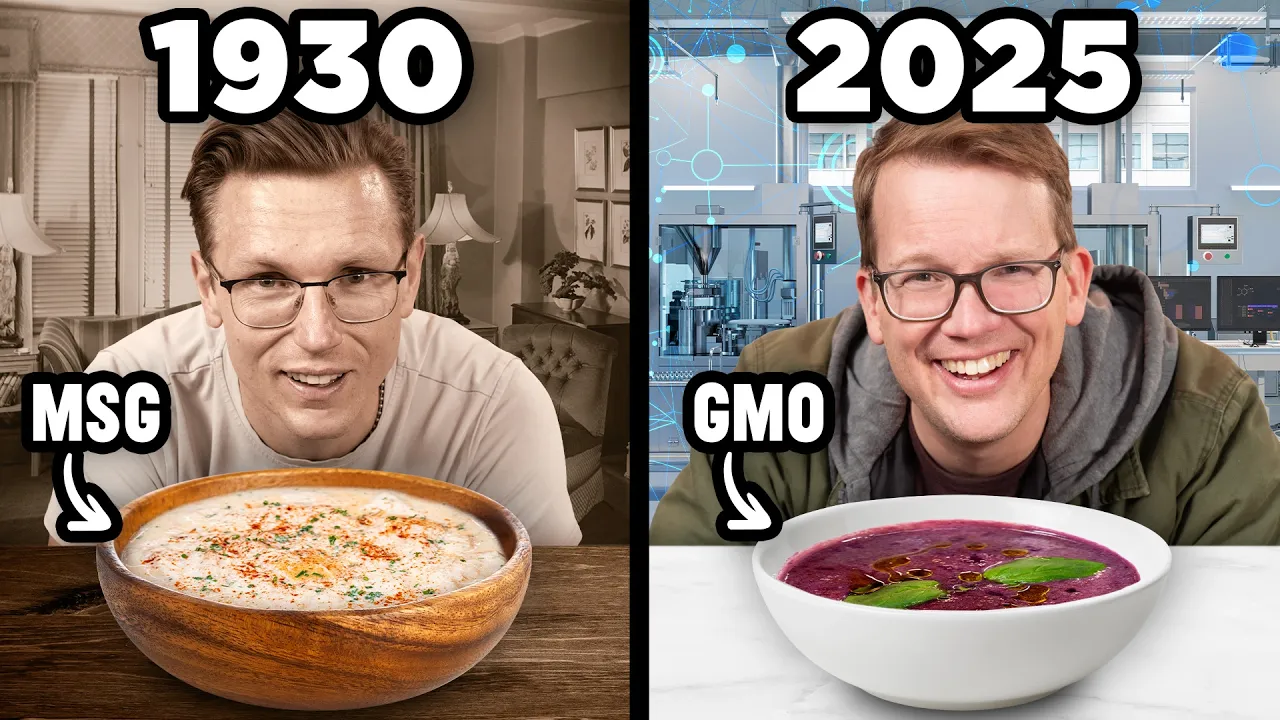 Hank Green Eats 100 Years Of Food Science