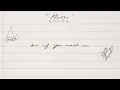 Conan Gray - Moths (Lyric Video)