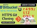 Bitbucket Tutorials How to Clone Bitbucket cloud remote repository using HTTPS with APP PWD Udemy