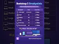 Bootstrap 5 Breakpoints Explained Responsive Design Made Easy for Beginners