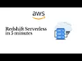 Quick Tutorials-Setup get started with Redshift Serverless