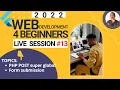 Web for beginners SESSION - PHP Functions