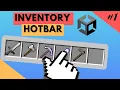 How To Create Inventory Hotbar in Unity From Scratch