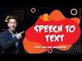 Building a Speech-to-Text App with HTML CSS and JavaScript