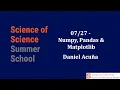 Science of Science Summer School Day 2 - Numpy Pandas Matplotlib