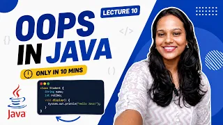 Lecture 11 OOPs in Java Object-Oriented Programming in Java Java Course