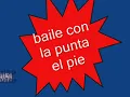 CON LA PUNTA DEL PIE SONORA GLORIA MATANCERA,BAILE salsa luvier Ga As