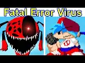 Friday Night Funkin' VS Fatal Error Virus | Sonic.EXE - UNRESPONSIVE (FNF Mod/Sonic) (Corrupted EXE)