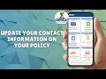 HOW TO UPDATE YOUR CONTACT INFORMATION ON YOUR GEICO AUTO INSURANCE POLICY