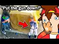 Lagu Police Faceoff Against 2 Kids With a GUN! | Kenji Reacts