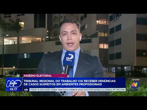 Assédio eleitoral: Tribunal Regional do Trabalho abre canal para denúncias de casos suspeitos