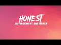 Justin Bieber - Honest ft. Don Toliver (Lyrics)