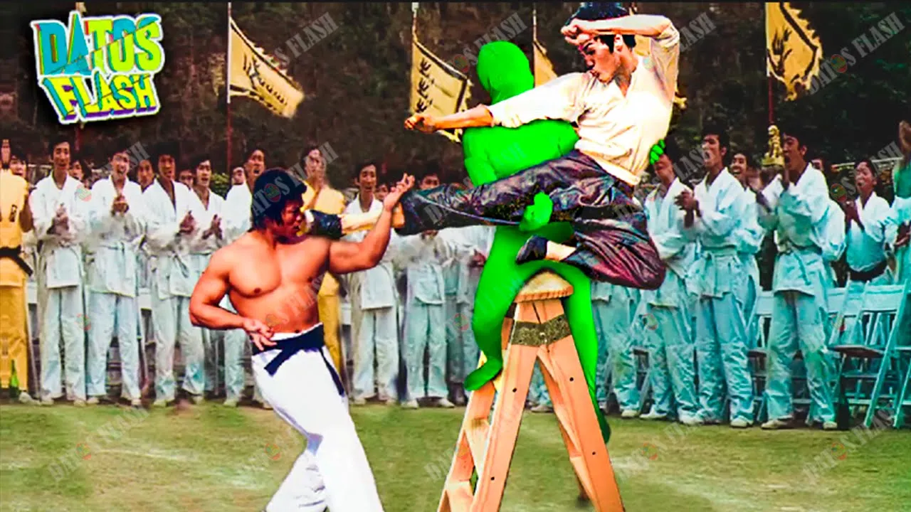 ????Veamos "OPERACION DRAGON" de Bruce lee Pero sin EFECTOS ESPECIALES