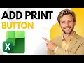 How to Add a Print Button in Excel VBA Code Quick Guide